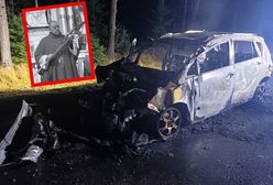 Tragedia na drodze. Ksiądz spłonął w aucie