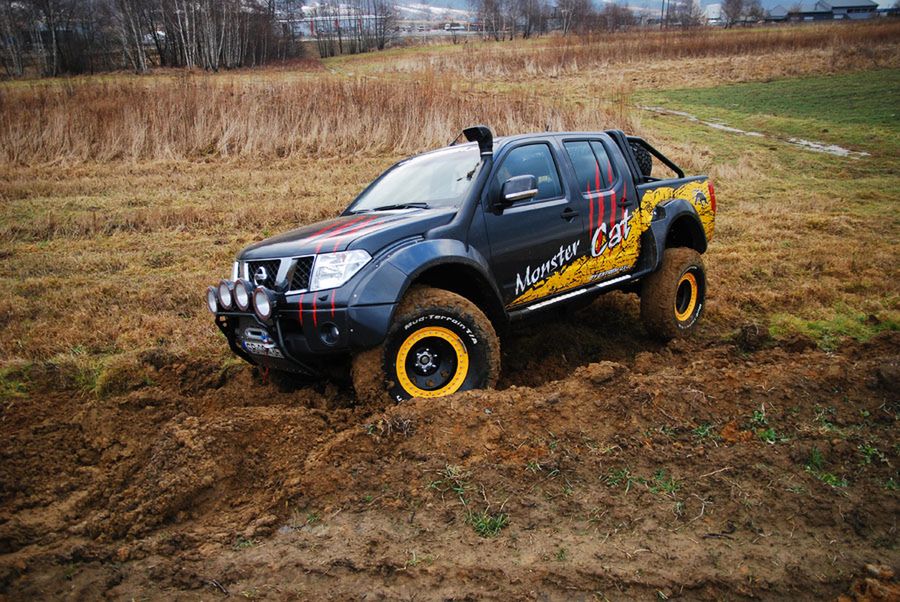 Monster Cat zbudowany w firmie Extrem 4x4 to z jednej strony pokaz możliwości firmy, z drugiej - gotowe do kupienia auto za 120 tys zł. Cena - wbrew pozorom - bardzo korzystna (fot. extrem4x4.pl)