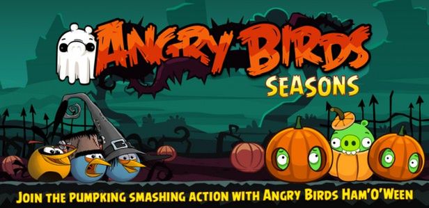 Angry Birds Seasons z dodatkiem Ham'o'Ween [wideo]