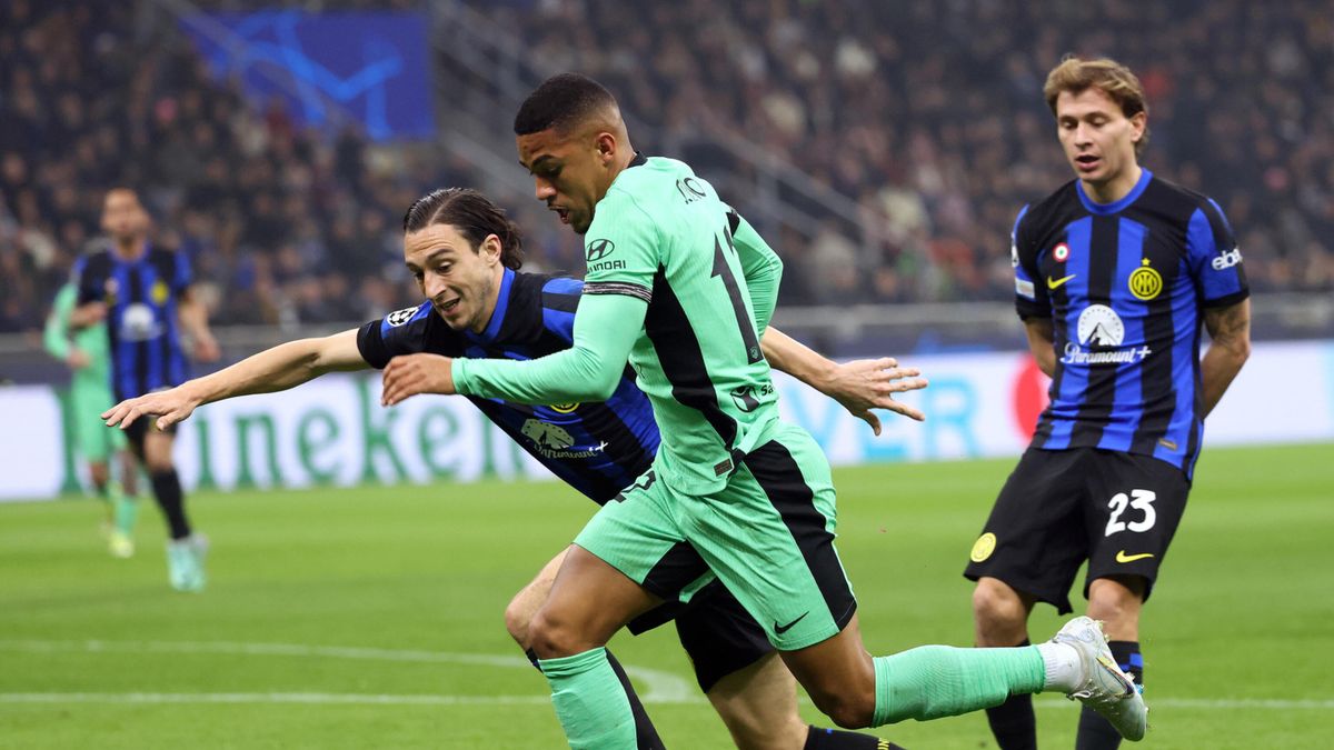 PAP/EPA / Matteo Bazzi / Mecz Ligi Mistrzów: Inter Mediolan - Atletico Madryt