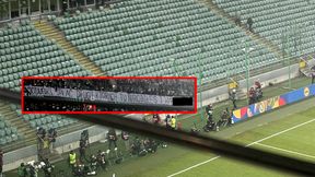 Wywiesili transparent, a potem wszyscy wyszli. Przygnębiające obrazki