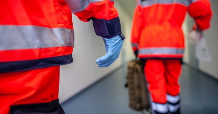 Dramat w Sławie. Nie żył już przed kraksą