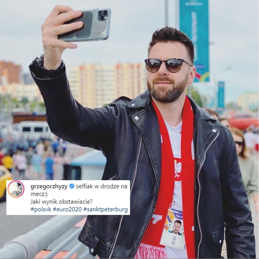 Grzegorz Hyży w Sankt Petersburgu