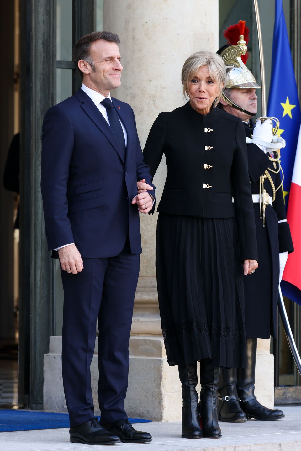 Brigitte i Emmanuel Macronowie w 2026 roku