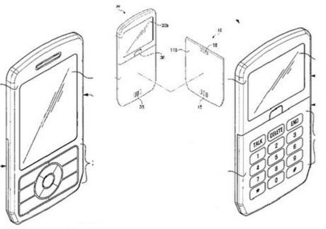 Patent Samsunga na baterię z klawiaturą 2