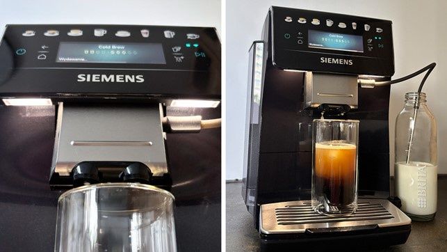 Robienie kawy w ekspresie Siemens EQ600 iAroma TP607ET8