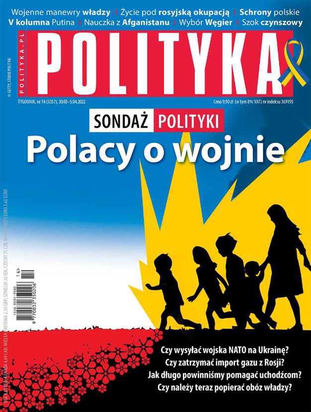 Okładka tygodnika Polityka