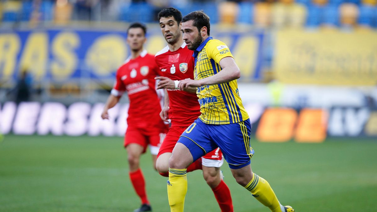 Newspix / Grzegorz Jedrzejewski / 058sport.pl / Na zdjęciu:  Luka Zarandia