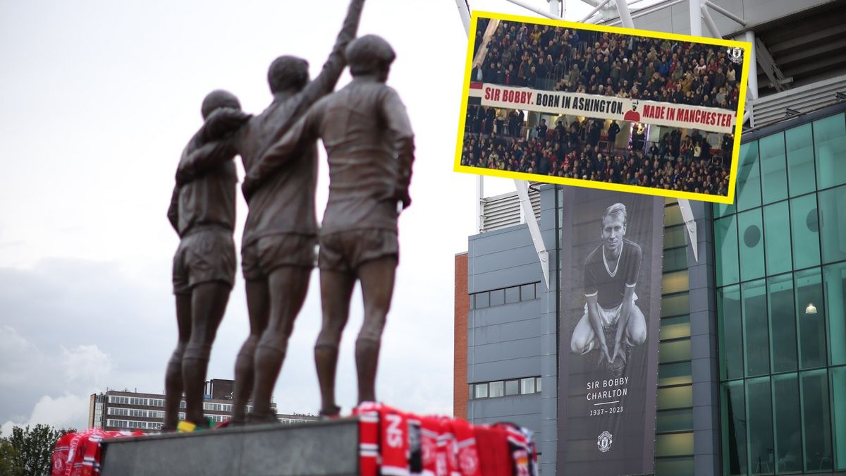 PAP / Adam Vaughn / Fani na Old Trafford oddali hołd legendzie