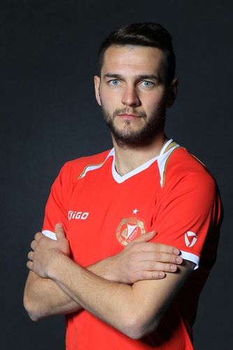 Mateusz Cetnarski ma odpowiadać za kreowanie akcji ofensywnych (fot. RTS Widzew Łódź S.A./widzew.pl)