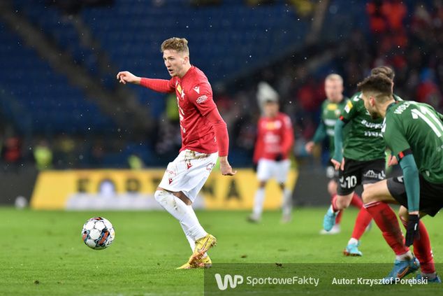 Mateusz Młyński w barwach Wisły Kraków