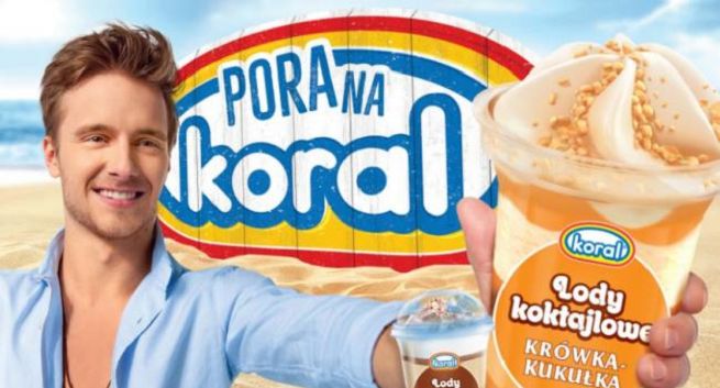 Maciej Musiał będzie reklamował lody Koral