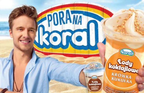 Maciej Musiał będzie reklamował lody Koral