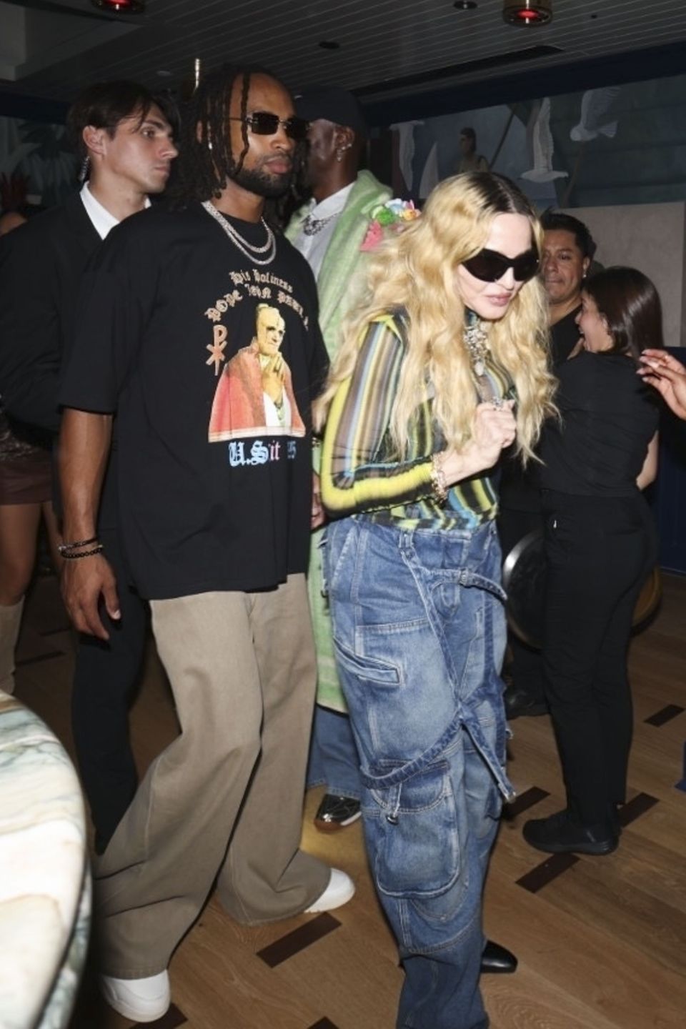 Madonna i jej partner w Nowym Jorku