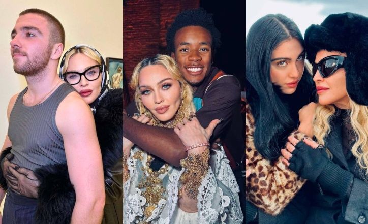 Madonna celebruje Dzień Matki fotografiami z pociechami