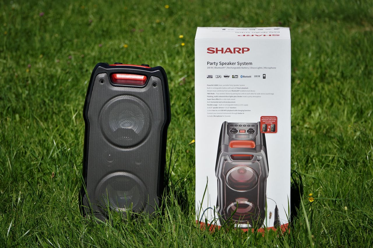 Sharp PS-929 Power Audio — przenośny głośnik imprezowy za mniej niż 600 zł!