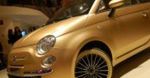Fiat 500 z 24-karatowego złota