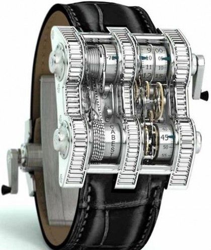 Cabestan Winch Tourbillion Vertical - zegarek nie z tego świata