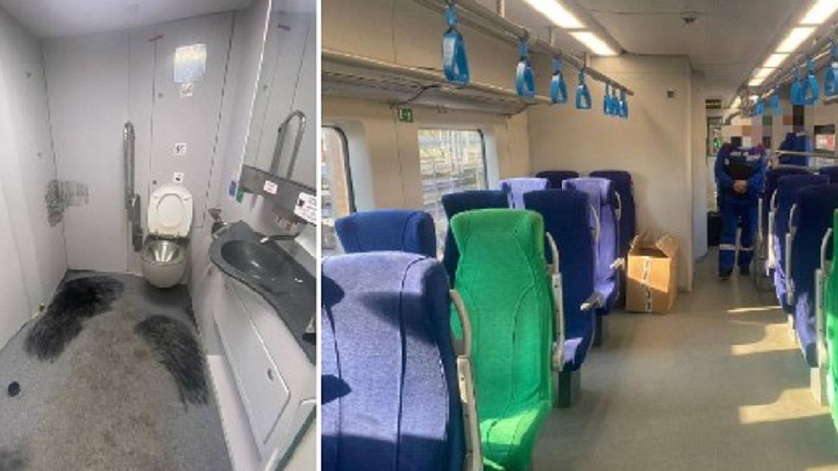 Koszmarne odkrycie w rosyjskim pociągu. 