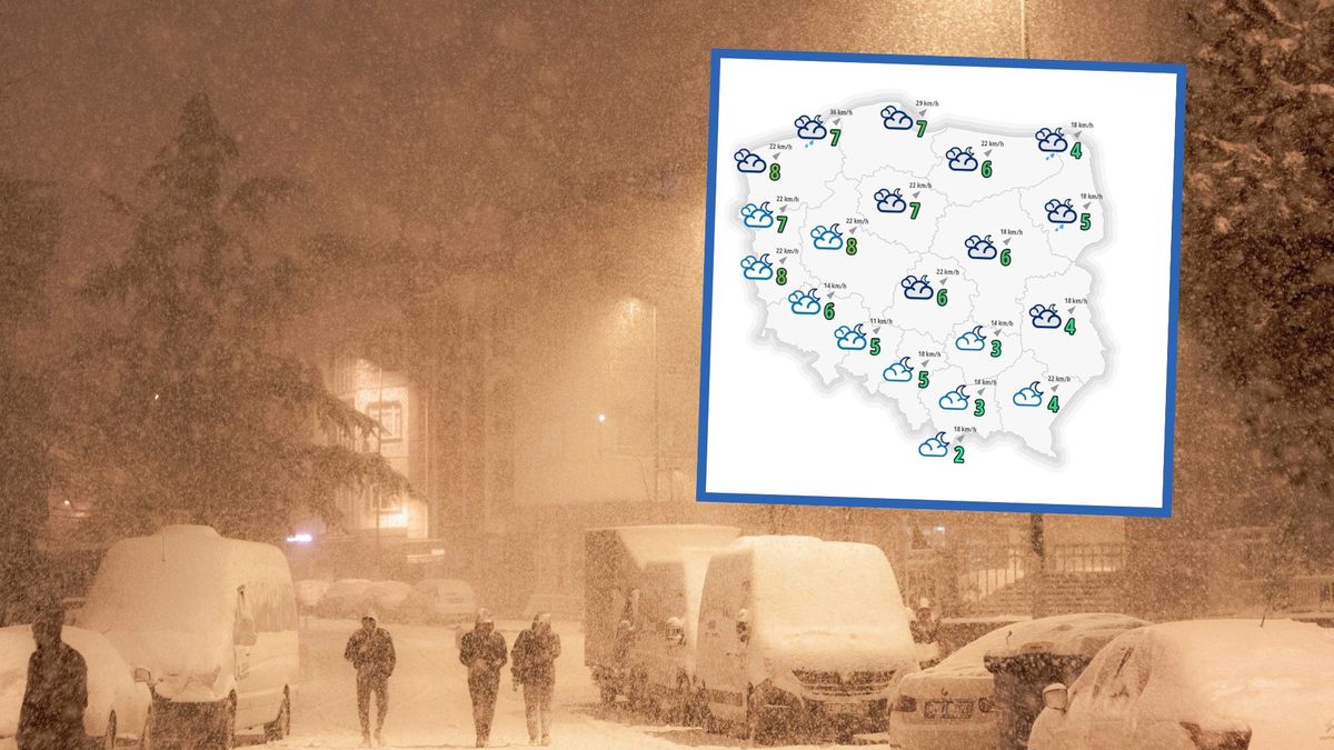 Od czwartku ciepło, ale nadchodzi ochłodzenie z opadami śniegu i