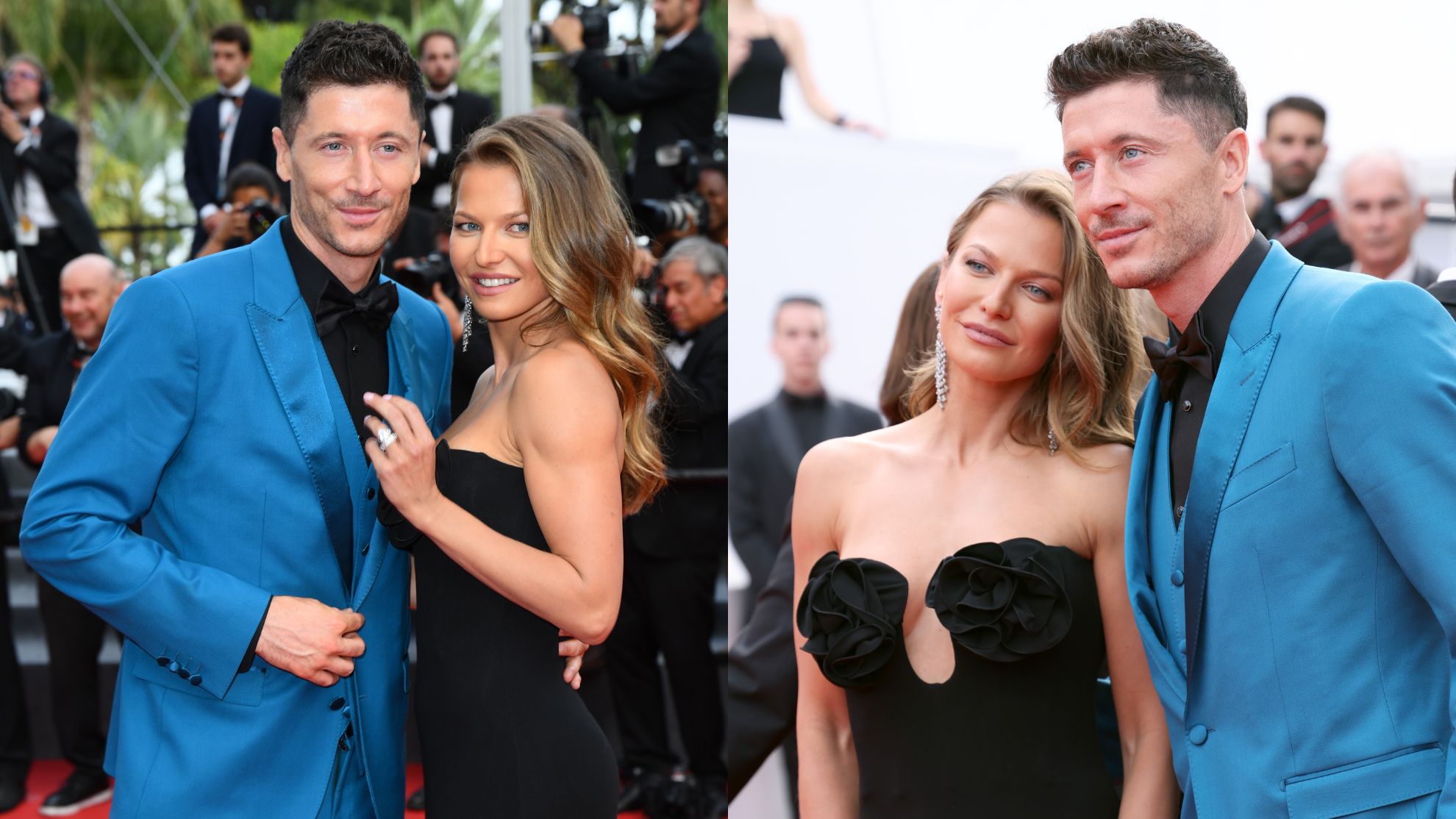 Anna i Robert Lewandowscy brylują w Cannes 
