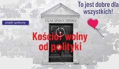 Ruszyła kampania społeczna "Kościół wolny od polityki"