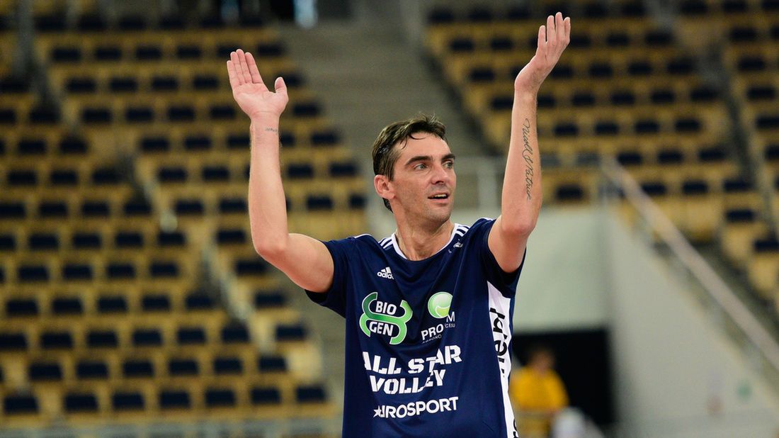 Giba podczas All Star Volley Show