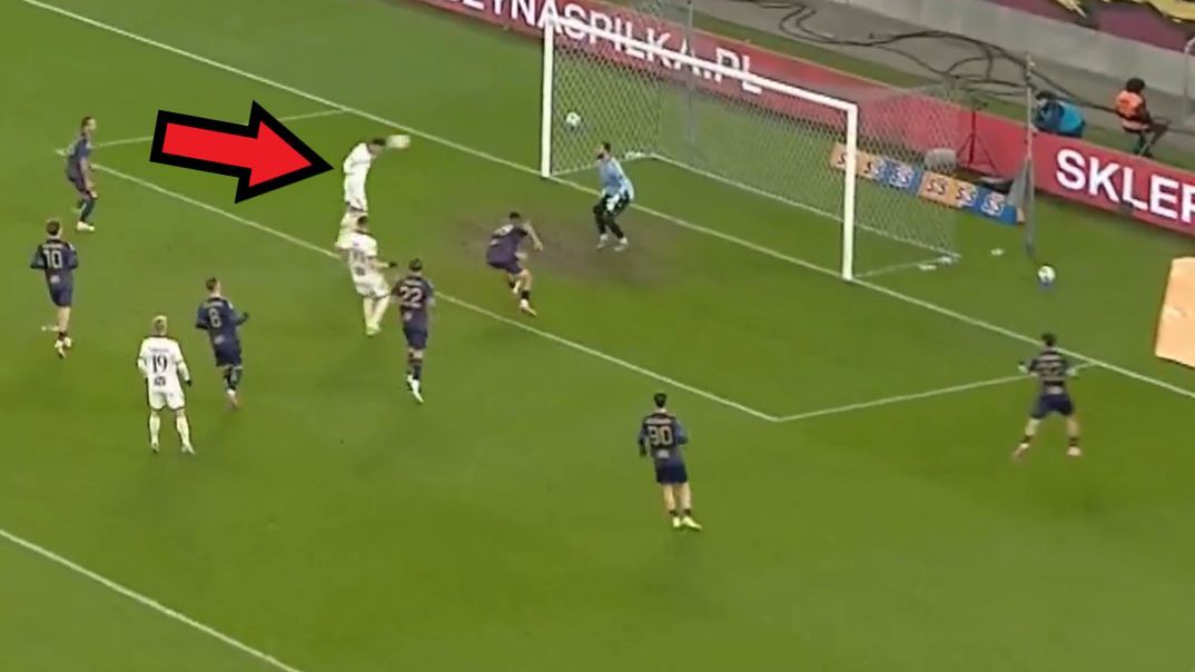 Twitter / TVP Sport / Gol dla Widzewa