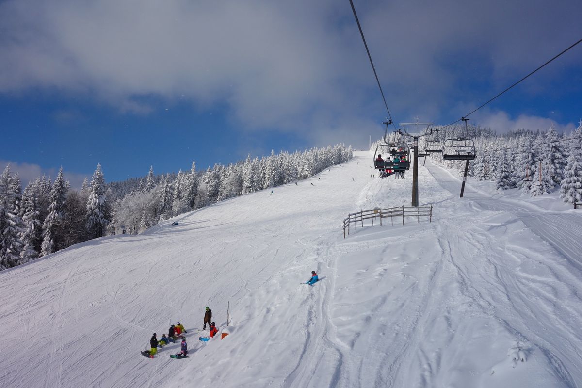 Ośrodek narciarski Medvědín, Czechy 