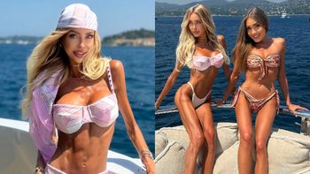 Niepokojąco szczupła Julia Dybowska wdzięczy się w bikini na jachcie (ZDJĘCIA)