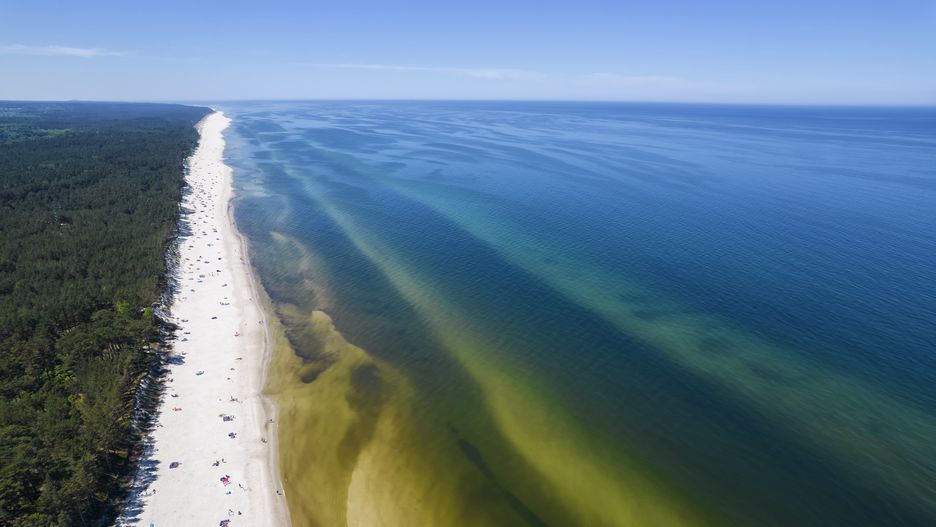 bałtyk plaża wybrzeże wakacje plaża morze