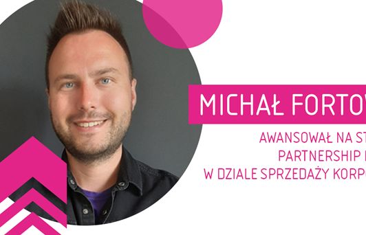 Michał Fortowski awansował w biurze reklamy Multikino Media