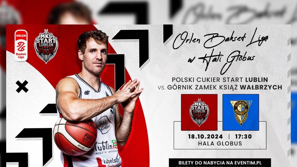 grafika Polski Cukier Start Lublin - Górnik Zamek Książ Wałbrzych