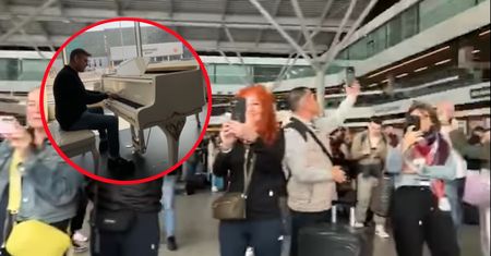 Natychmiast chwycili za telefony. Nagranie z lotniska w Warszawie