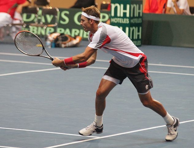 Łukasz Kubot, 30 lat, lubinianin (foto Bartłomiej Chłąd)