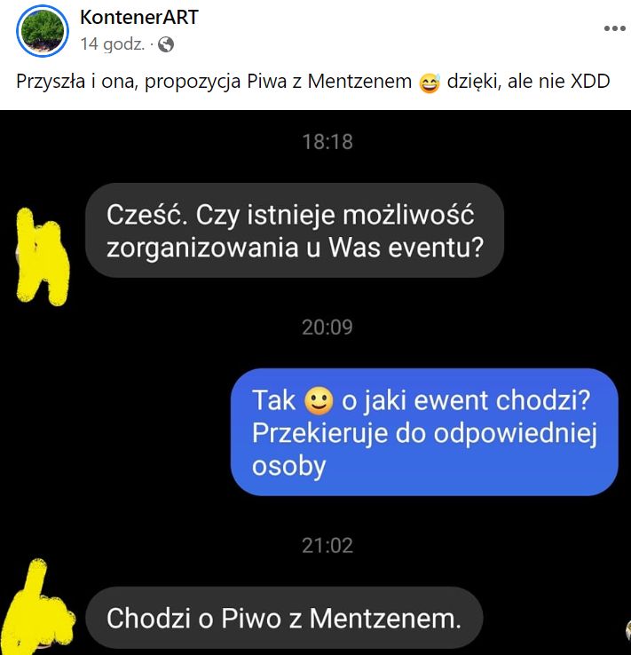 Piwo z Mentzenem