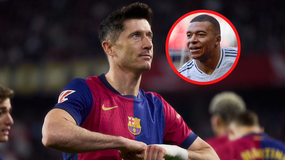 Getty Images / Mbappe motywatorem dla Lewandowskiego - uważa hiszpańska prasa