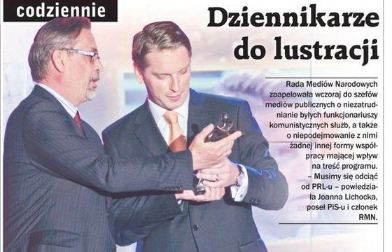 Tomasz Sakiewicz i „GPC” mają przeprosić Tomasza Lisa i Jacka Żakowskiego