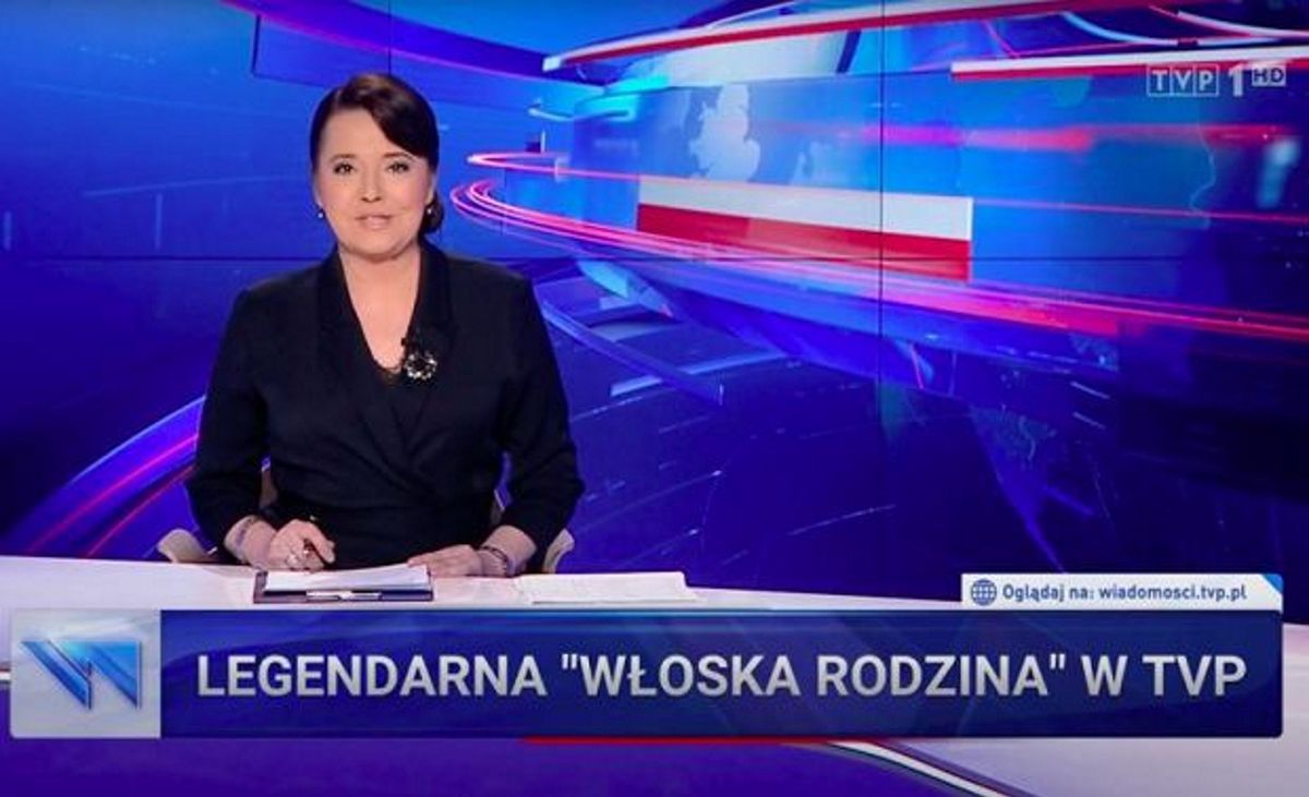 TVP w "Wiadomościach" promowała swoją ofertę seriali