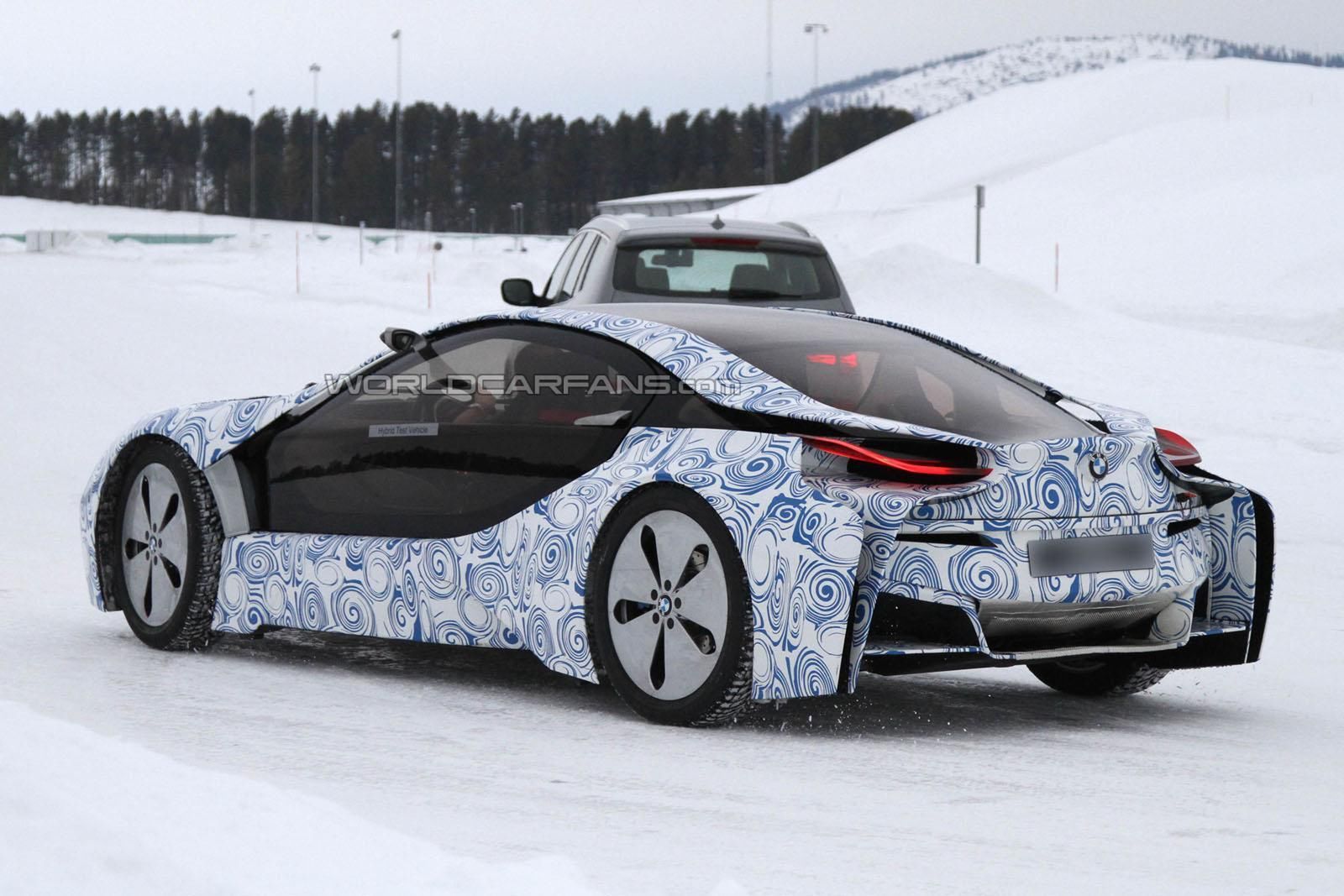 BMW i8 - szpiegowskie