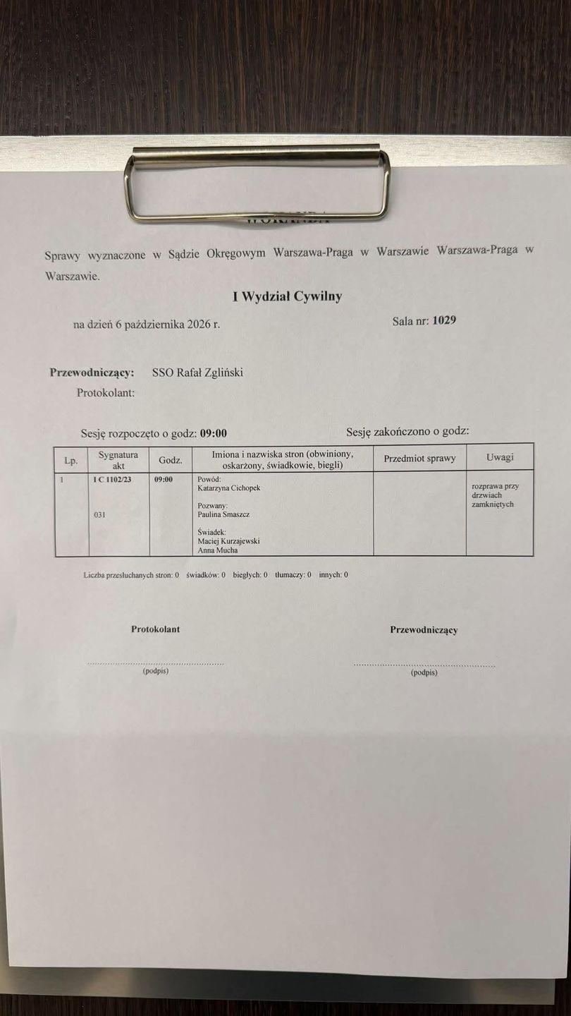 "Kurzopki" kontra Smaszcz