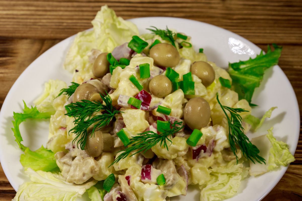 Mushroom salad - Delicacies