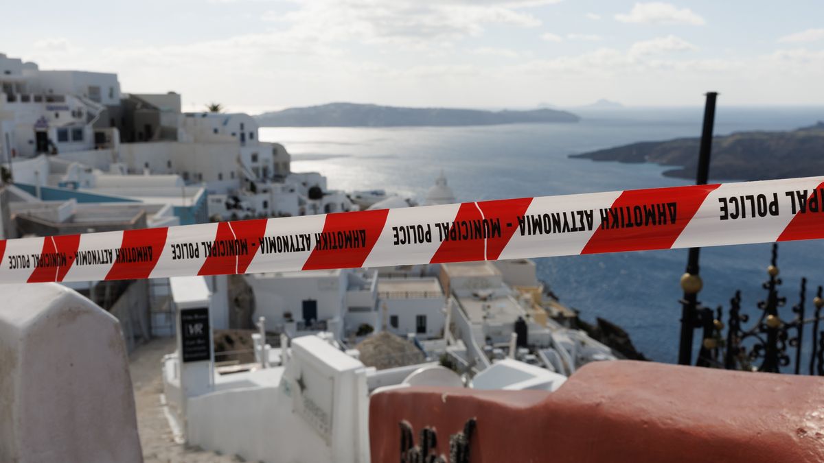 Aktywność sejsmiczna na Santorini wciąż niepokoi