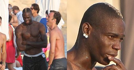 Balotelli na wakacjach...