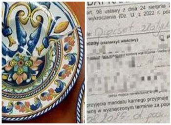 Zaskakująca kradzież w Parczewie.Turysta potrzebował pamiątki z wakacji