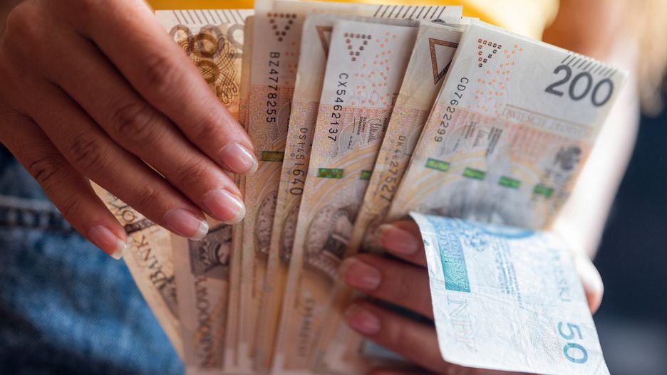 pieniądze, gotówka, złoty, banknoty, waluty

