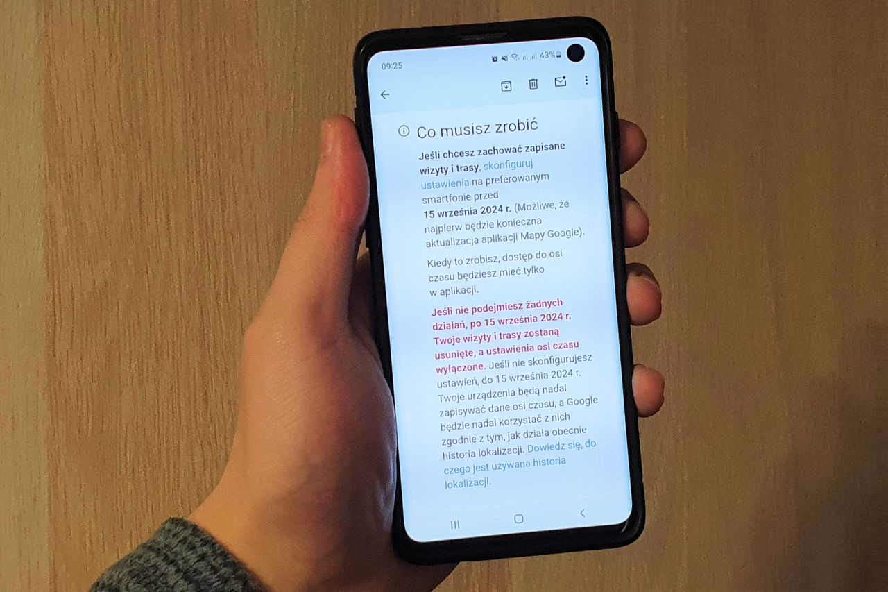 Ważny komunikat w Google Maps. Musisz podjąć decyzję