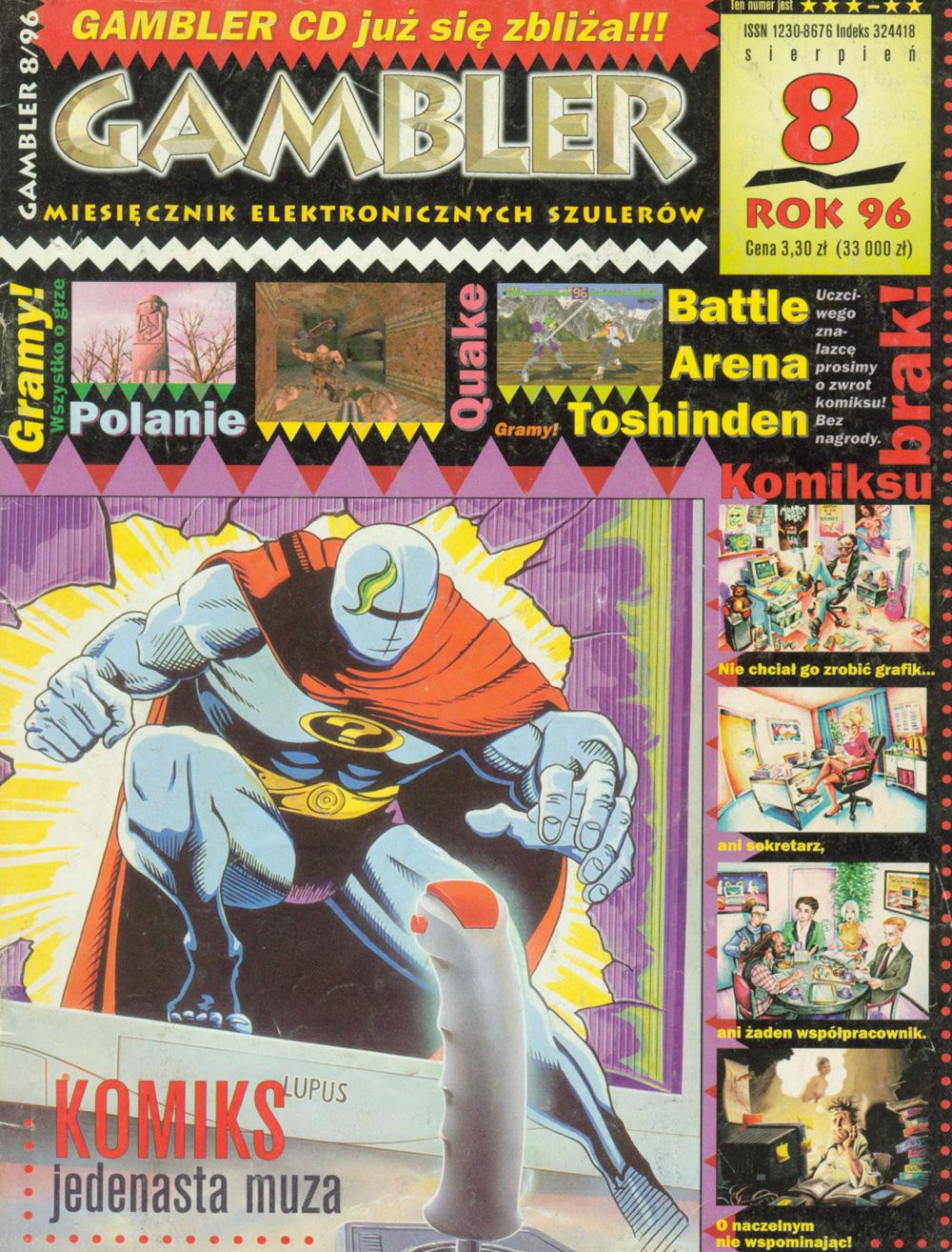 20 lat temu ukazał się pierwszy numer „Gamblera”. Czym był Miesięcznik Elektronicznych Szulerów?