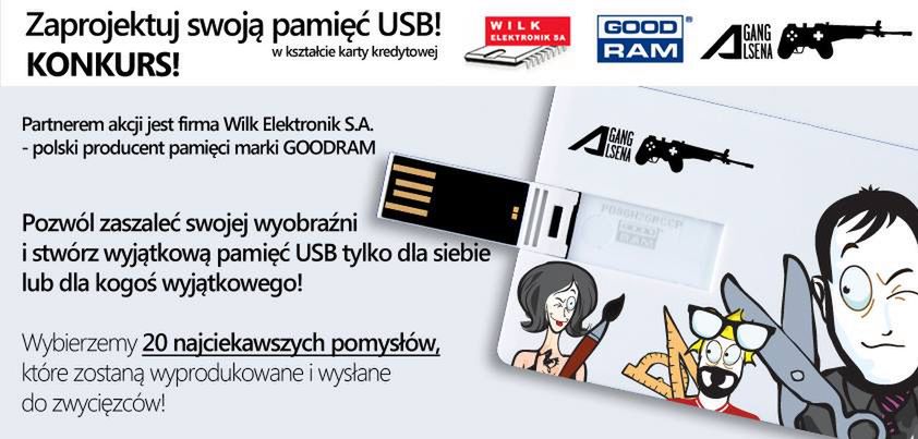 Zaprojektuj własnego, indywidualnego pendrive!