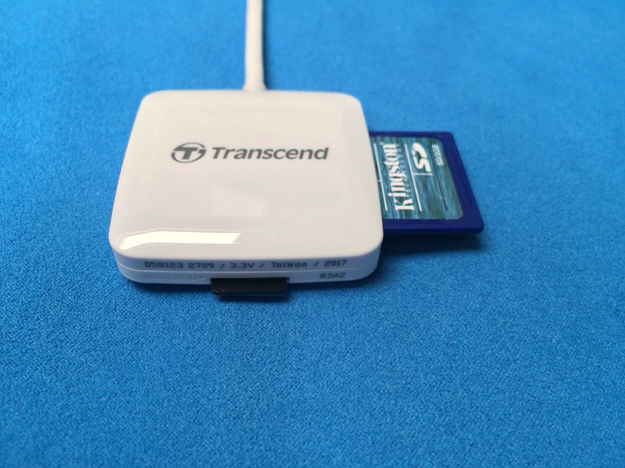 Czytnik kart SD i microSD — Transcend Reader RDA2